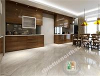 Thiết kế nội thất căn hộ chung cư Hoàng Kim Sài Gòn - Nhà chị Phượng - 145m2