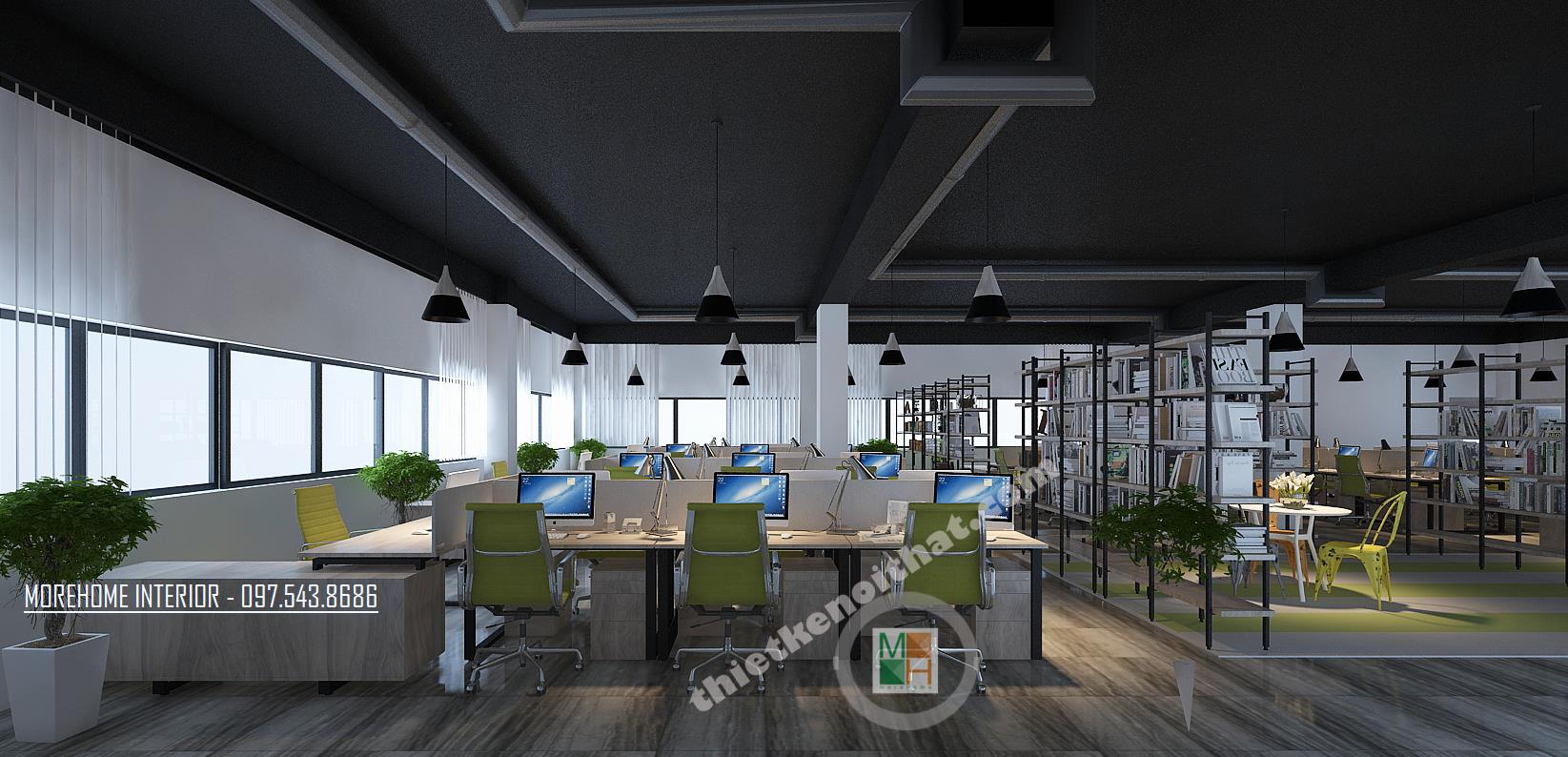Thi công nội thất văn phòng chuyên nghiệp Thi công nội thất văn phòng chuyên nghiệp