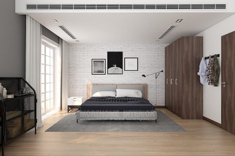 Morehome gửi đến bạn mẫu giường ngủ hiện đại đẹp trẻ trung màu sắc nhẹ nhàng, tinh tế